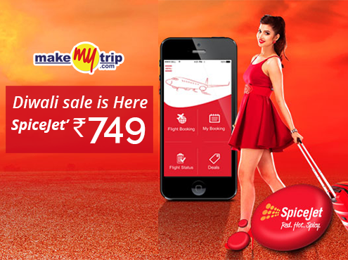 SpiceJet Domestic Flight Booking Starts At Rs.749