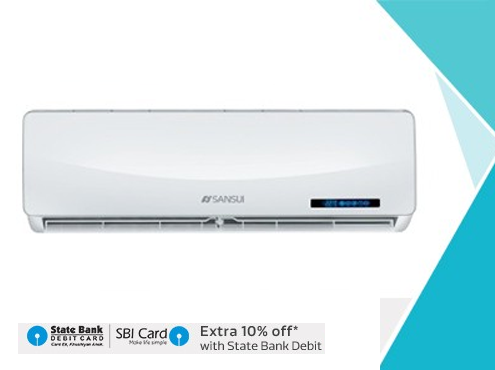 Split AC Under Rs.26000 + Extra 10% with SBI Card