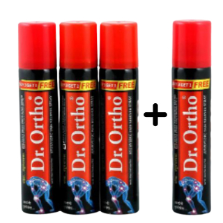 Pack of 4 Dr. Ortho Pain Reliever Spray at Rs.300 (Check offer details)
