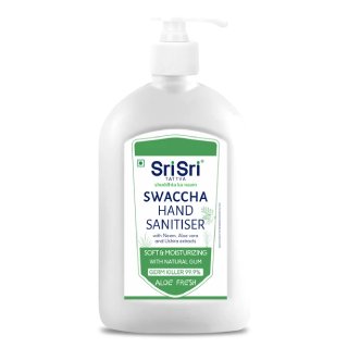 Sri Sri Aloe Fresh Hand Sanitiser with Pump 250 ml at Rs.125