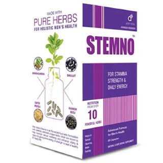Worth Rs.1500 Stemno Capsules for Men at Rs.650 (After Coupon & Cashback)