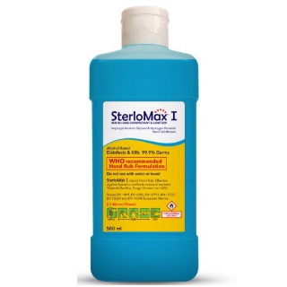 Sterlomax 500 ML Hand Sanitizer Starting at Rs.250
