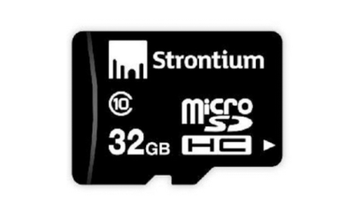 Strontium 32GB MicroSDHC Memory Card