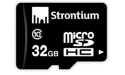 Strontium 32GB MicroSDHC Memory Card (Class 10)