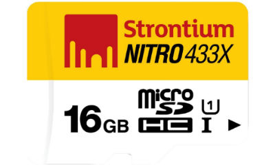Strontium Nitro 16GB 65MB/s Class 10 UHS-1 microSDHC Card