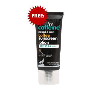 Get FREE Coffee Sunscreen Lotion worth Rs 497 + Extra 15% Coupon off