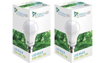 Syska Led Lights 7 W LED 6500K Cool Day Light Combo Bulb (Pack of 2)