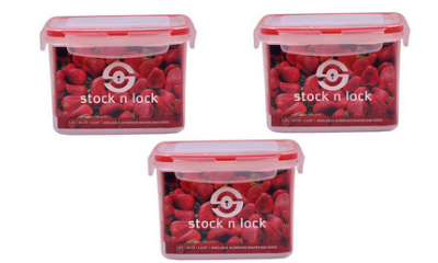 Tallboy Cosmos 1000 ml Stock N Lock (Set of Three)