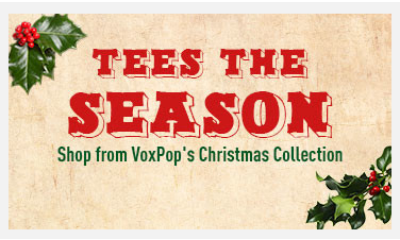 Tees The Season: Voxpop's Christmas Collection