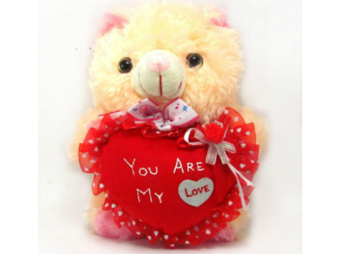Tickles Stuffed You Are My Love Heart Teddy Bear