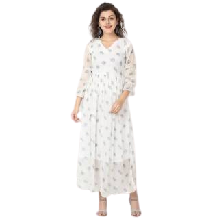 Upto 75% off on Women Fit and Flare White Dress