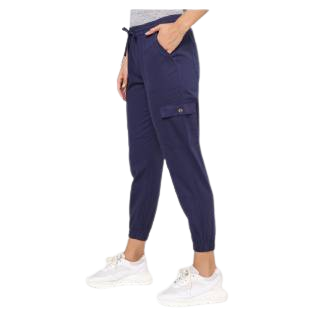 Up to 51% Off On Mid-Rise Ankle-Length Cargo Joggers with Elasticated Drawstring Waist