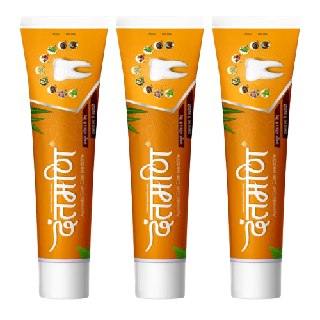 Pack of 3 Dantmani Toothpaste at Rs 203
