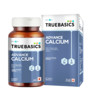 TrueBasics Advance Calcium (90 Tablets) worth Rs.999 at Just Rs.899