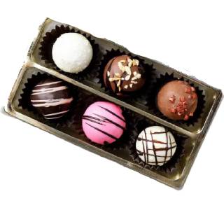 (Pack of 6) Gourmet Chocolate Truffles at Rs 580 (Use Code: IGP10)