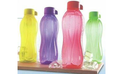 Tupperware Water Bottle Aquasafe 1 Litre (1000ml)- Set Of 4