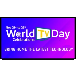 Flipkart World TV Day's -  Get Upto 40% Off