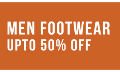 Up to 50 off On Mens Footwear