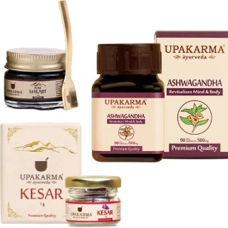 Shilajit Resin (10g) + Kesar (1g) + Ashwagandha (90 Capsules) at Rs 349 _ After GP Cashback