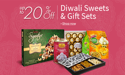 Upto 20% Off On Diwali Sweets & Gifts