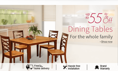 Upto 55% Off On Home Furniture