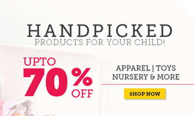 Upto 70% Off On HandPick Baby Products