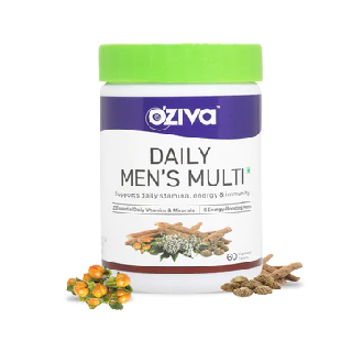 OZiva Protein & Herbs for Men - Natural Protein with Whey