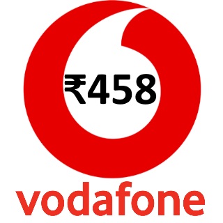 Vodafone Rs.458 Recharge Plan -Get Unlimited Calls + Data for 84 Days