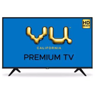 Vu 80cm (32 inch) HD Ready LED Android TV  at Rs.11999 + 5% Bank Off