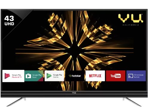 Vu Android TVs Sale on Flipkart - Upto 30% Discount on Vu Android Smart TV