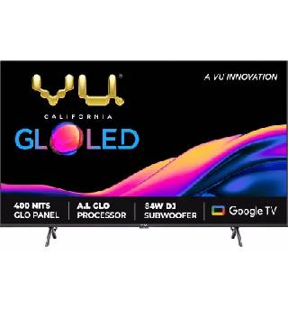 Vu GloLED (43 inch) LED with DJ Subwoofer 84W Starting at Rs 26999 + Extra 10% bank discount