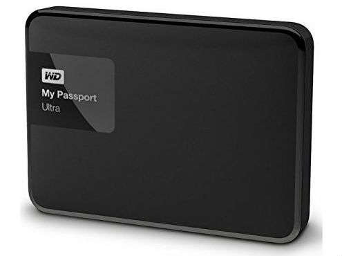 WD My Passport Ultra WDBGPU0010BBK 1TB Portable External Hard Drive (Black)
