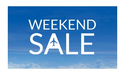 Week End Sale-15% Off on Domestic Flight