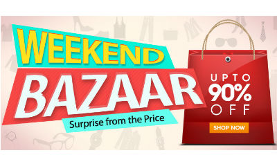 Weekend Bazaar ! Upto 90% Off