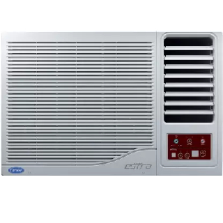Carrier Convertible 1 Ton 3 Star Window Air Conditioner at Rs.27,499 (29999-2500 SBI/ICICI)