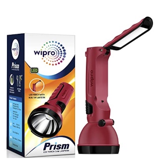 19% off on Wipro Prism Rechargeable LED Torch Cum Lantern