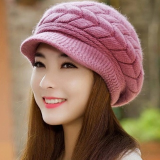 Women Winter Premium Quality Knitted Hat