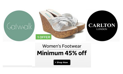 Women's Footwear at Min 45% Off