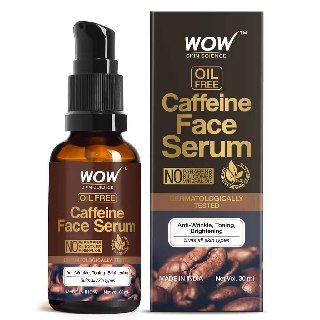 Wow Loot: Free Caffeine Face Serum Worth Rs 599 after coupon, Just Pay Rs 99 Shipping (Code 'WMBCSERUMJULY')