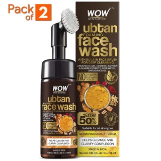 Pack of 2 Ubtan Face Wash at Rs.398 (After using coupon 'WOW'  & 5% prepaid off)