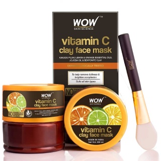  Buy 1 Get 1 Offer - Vitamin C Clay Face Mask (2 Units) At Just Rs.569 +Free Gift & GP Cashback !!