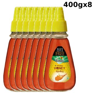 Zandu Loot: Get 400g*8 Honey Worth Rs.2240 at Just Rs.560 (After Coupon & GP Cashback)