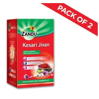 Zandu Kesari Jivan 450 G Pack of 2 at Rs.755