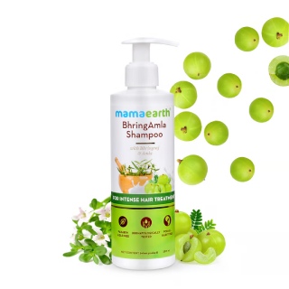 Pack of 2 Mamaearth BhringAmla Hair Shampoo 250ml at Rs.371 (After using coupon 'OMG' & 5% Prepaid off)