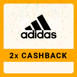 Shop on Adidas during {21st-25th Nov} & Get 2X Cashback