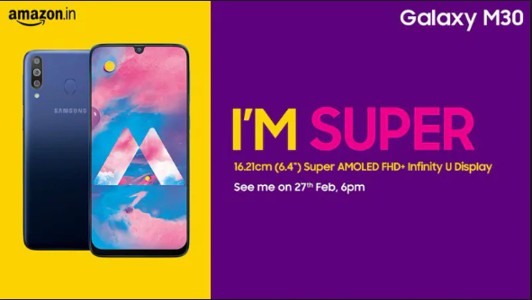 samsung galaxy m30 on flipkart