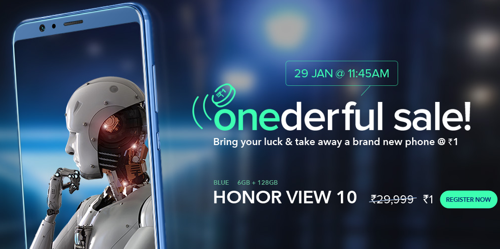 Honor View 10 Flash Sale