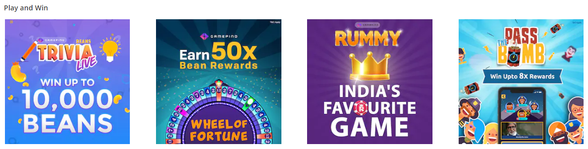 Paytm Win Cash Game